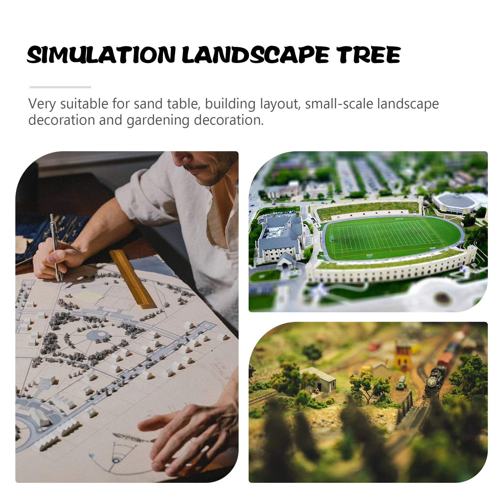 1 шт. имитация пейзажного дерева модель мини-сосны кипарис забавное детское