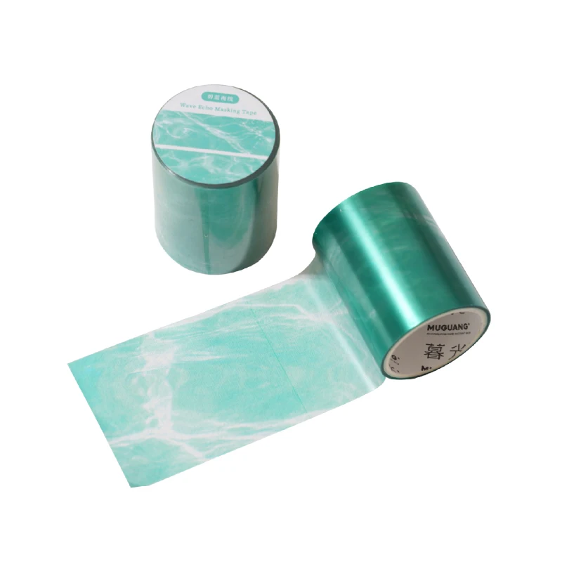 12 упаковок/лот декоративная свежая ПЭТ-лента серии Wave Sea Echo