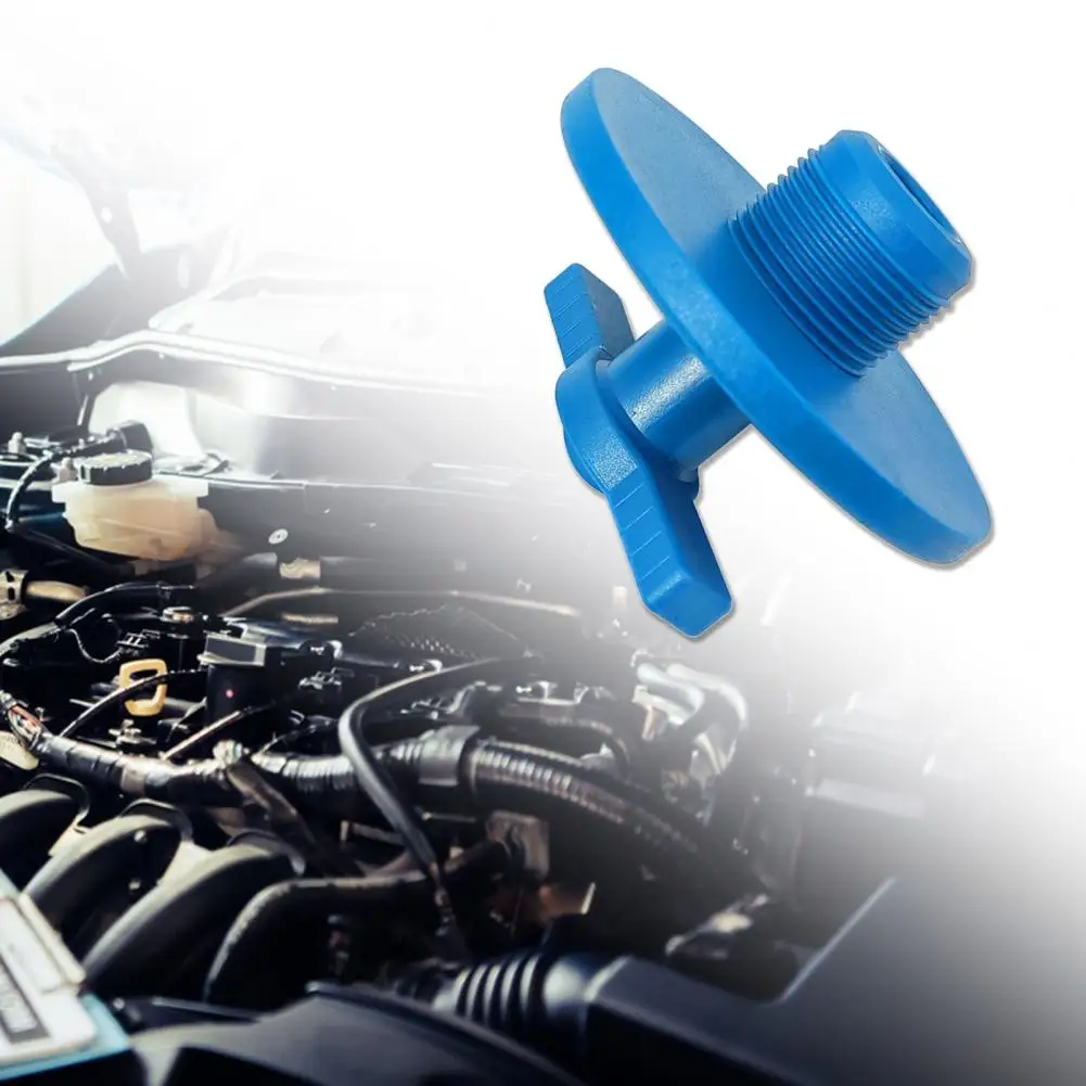 

Oil Filter Plug Cap Leak Proof T-shaped Handle Nylon Blue Fuel Filter Plug Switch for Dodge-Ram Cummins 2013-2019