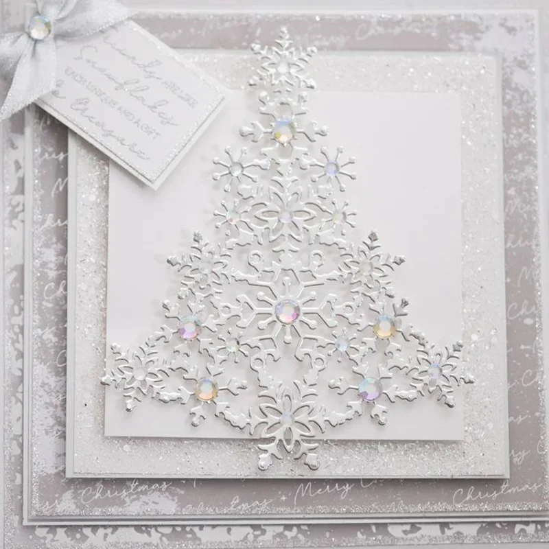 Рождественская большая распродажа металлическая рамка для резки штампы 2024 новые