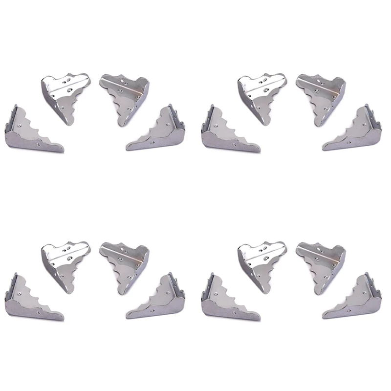 

HFES 16 шт. защита для углов динамика, закругленный металлический защитный уголок для динамика, аксессуар для динамика