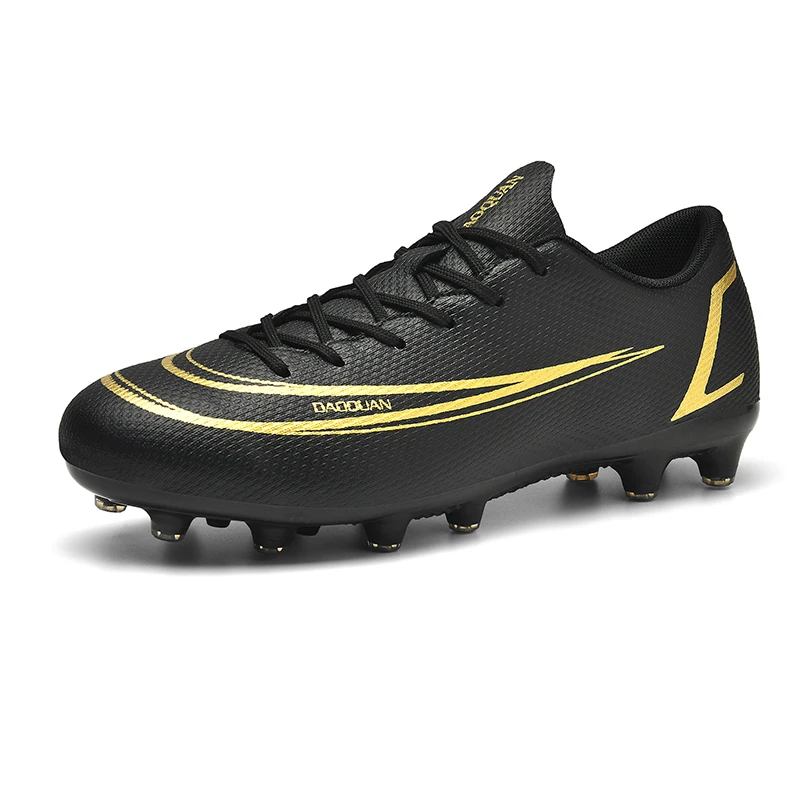 Men Soccer Shoes Professional Unisex Indoor Soccer Cleats Non-Slip FG/TF Training Football Boots Sneakers Men Turf Futsal Shoes