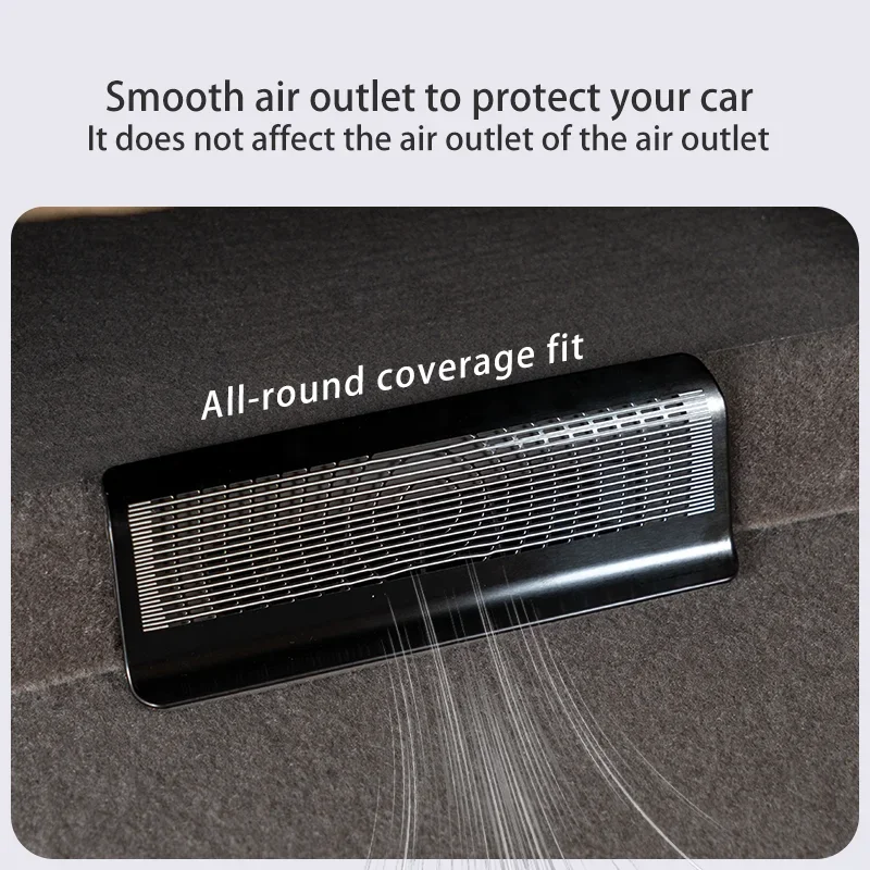 Протектор вентиляционных отверстий кондиционера DENZA D9 под сиденьями второго и