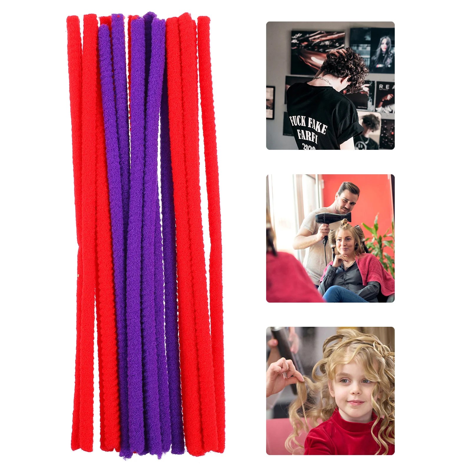 90 шт. стереотипы кудри для химической завивки женские валики волос без