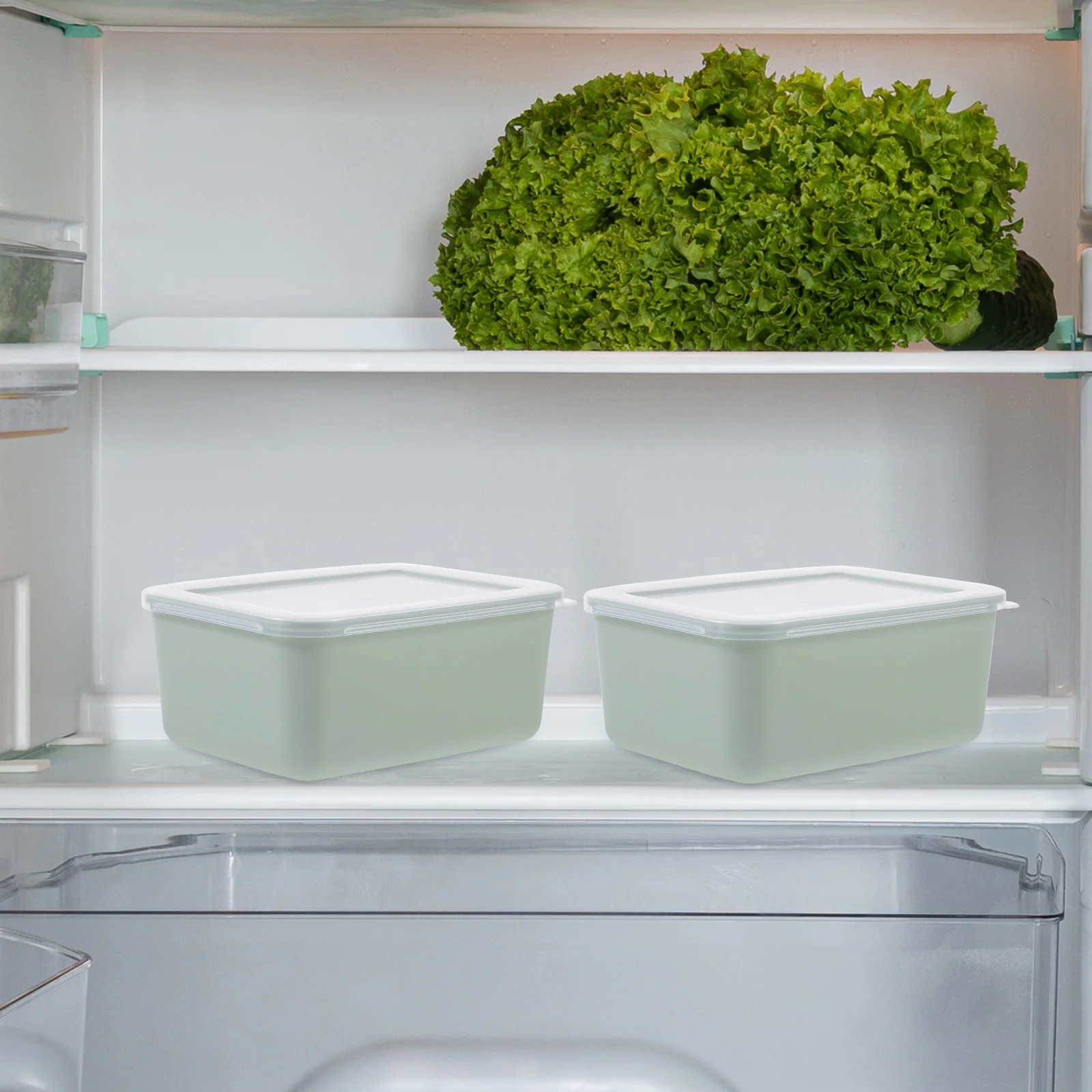 4 шт. портативный контейнер для еды хранители четких продуктов герметичные