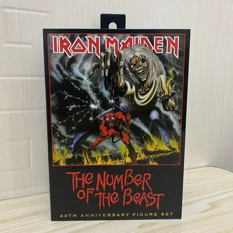Toys Iron Maiden Figurine 18cm Movable Collection Model Pvc Doll Gift For Children Original