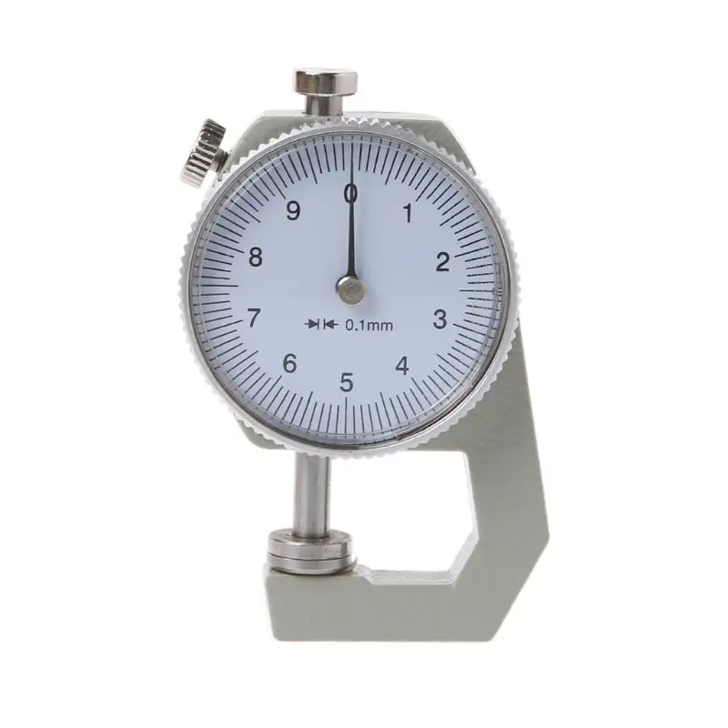 

Dial Thickness Gauge 10 20mm Leather Paper Thickness Meter Tester Accuracy 0.1mm