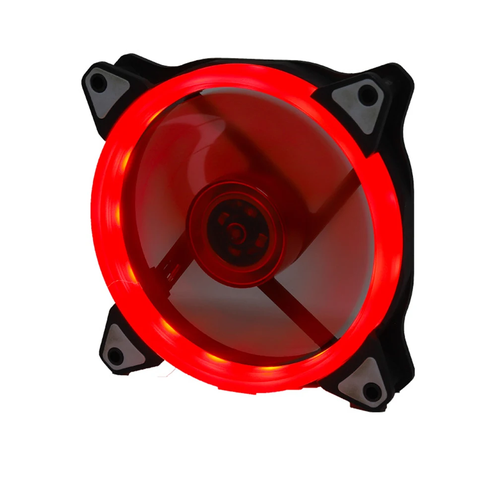 

120mm Computer Case Fan Cooling Cooler Adjustable LED 12cm Mute RGB Fans