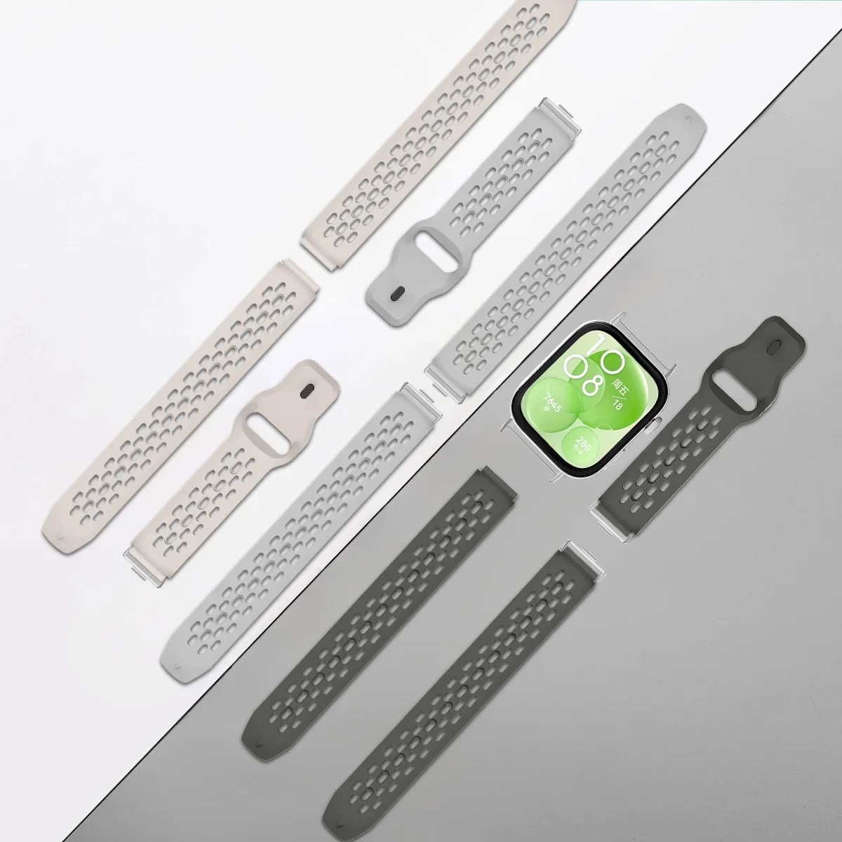 Силиконовый ремешок для Huawei Watch Fit 3 Geekthink