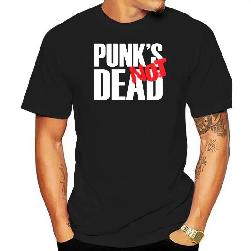 

Punk's NOT Dead V3 Black взрослая футболка