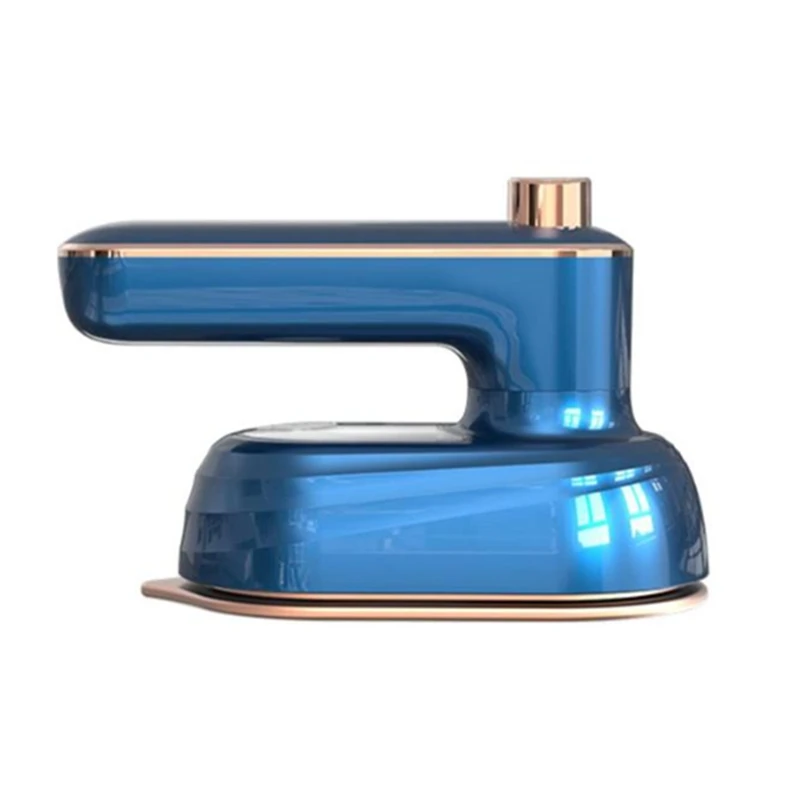 

Travel Steamer Iron for Clothes Portable Folding Handheld Garment Fabric Steamer,Suitable for Travel Home Blue EU Plug