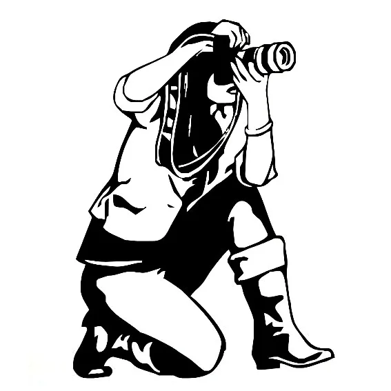 Виниловая наклейка для автомобиля, 11 х15 см