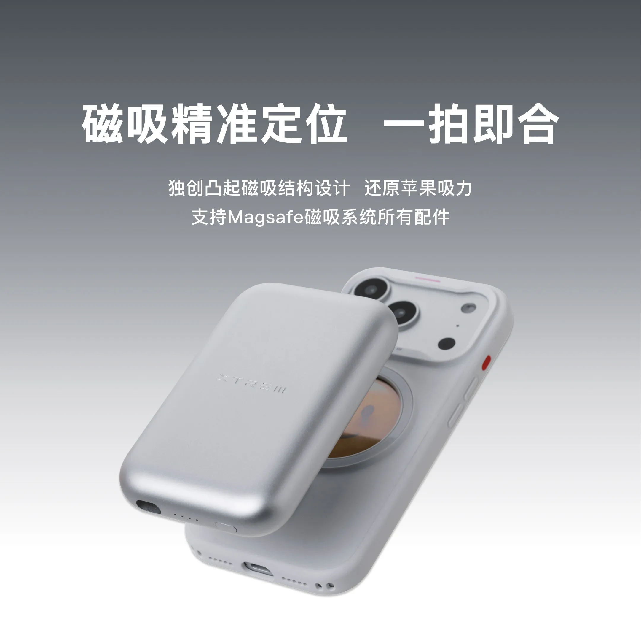 Магнитный чехол XTREM INNO с экраном-проектором для iPhone 17 серии, совместимый с MagSafe, NFC, интеллектуальный защитный чехол с функцией проекции (art.: 3920da98435b2) - 3920da98435b2