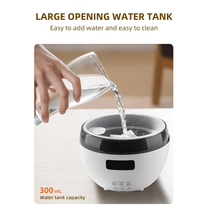 Динамический увлажнитель воздуха для дома настольные часы с цифровым дисплеем