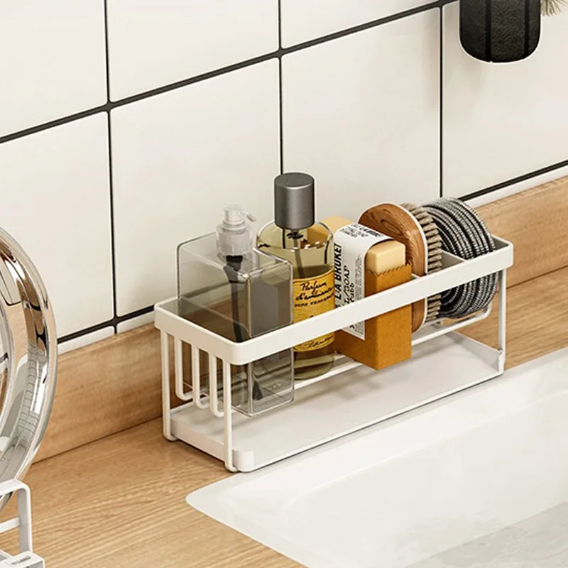 

Kitchen Sink Drain Storage Rack, Rag Rack, Sponge Vegetable and Melon Cloth, Detergent Storage Rack, Kitchen Rack