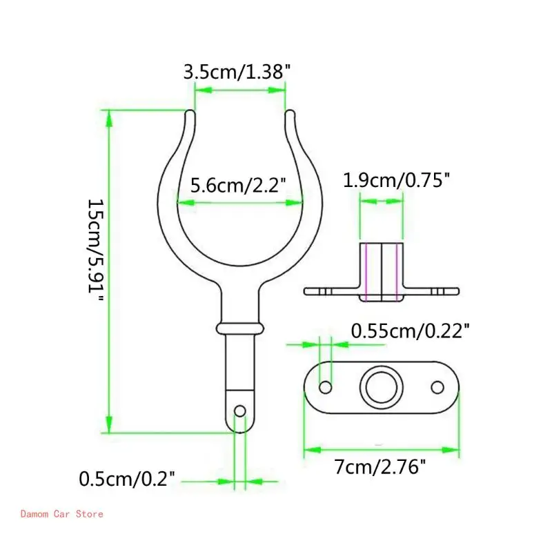 Уключина для морской лодки из нержавеющей стали компактный кронштейн уключины с