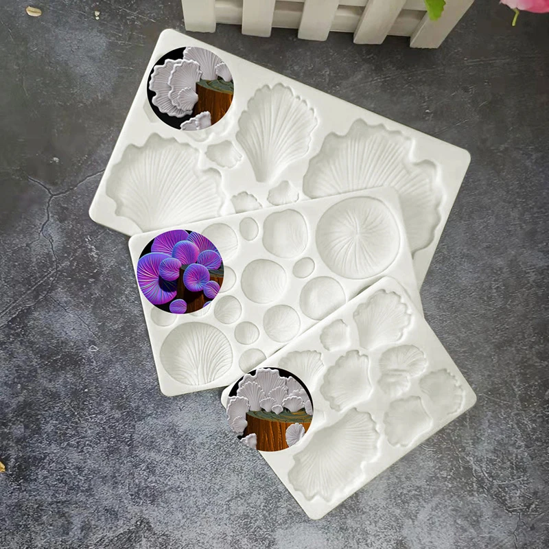 

Mushroom Silicone Mold Fondant Chocolate Cupcake Mould Wedding Cake Decorating Tools Kitchenware For Cake