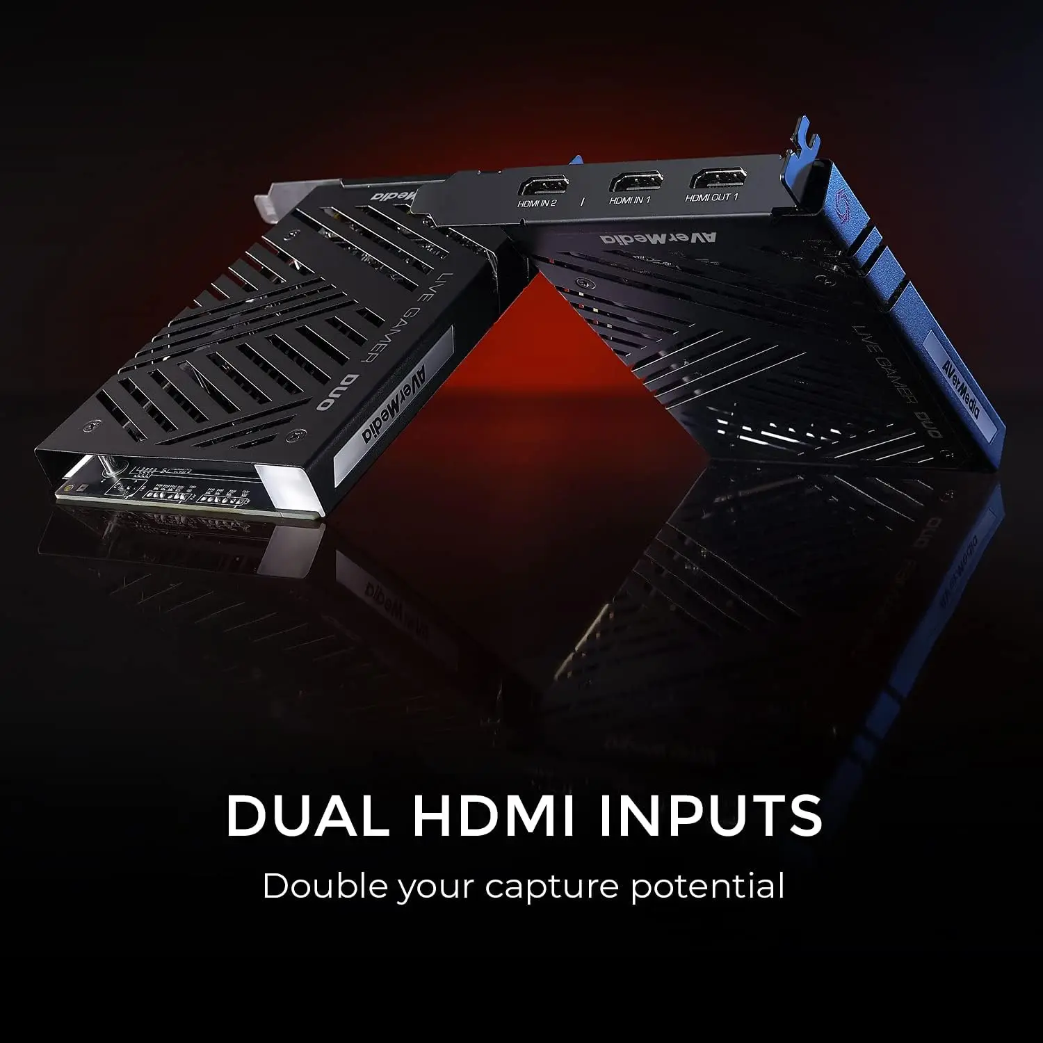 Фото Плата захвата видео Avermedia Evermedia Gc570D Live Gamer Duo со встроенным интерфейсом PCIe x4 Gen2, вход 1: HDMI 2.0, вход 2: HDMI 1.4, HDMI 2.0 №2