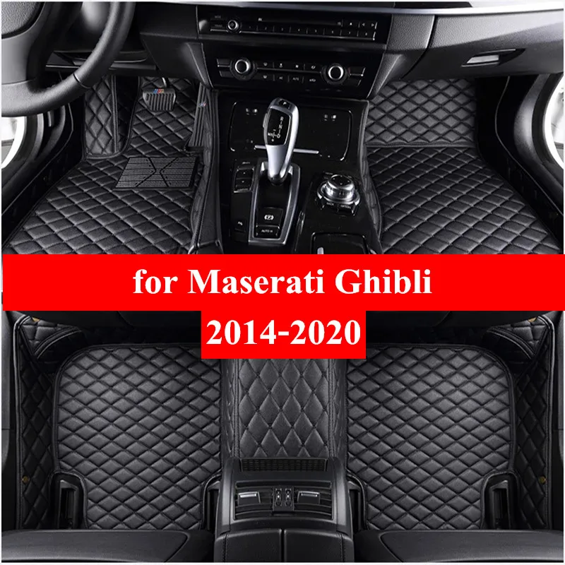 

Автомобильные коврики для Maserati ghiсот 2014, 2015, 2016, 2017, 2018, кожа, под заказ