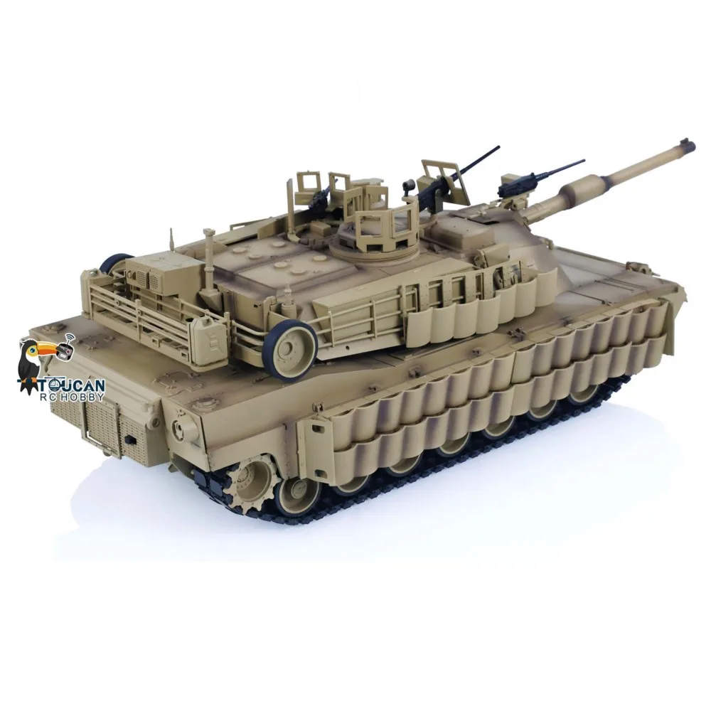 Подарочный радиоуправляемый танк Tongde Panzer 116 Abrams M1A2 с ИК-управлением и стрельбой BB-шариками, модель SEP TUSK II, электрический, готов к эксплуатации, TH23305 (art.: 3920d97e04450) - 3920d97e04450