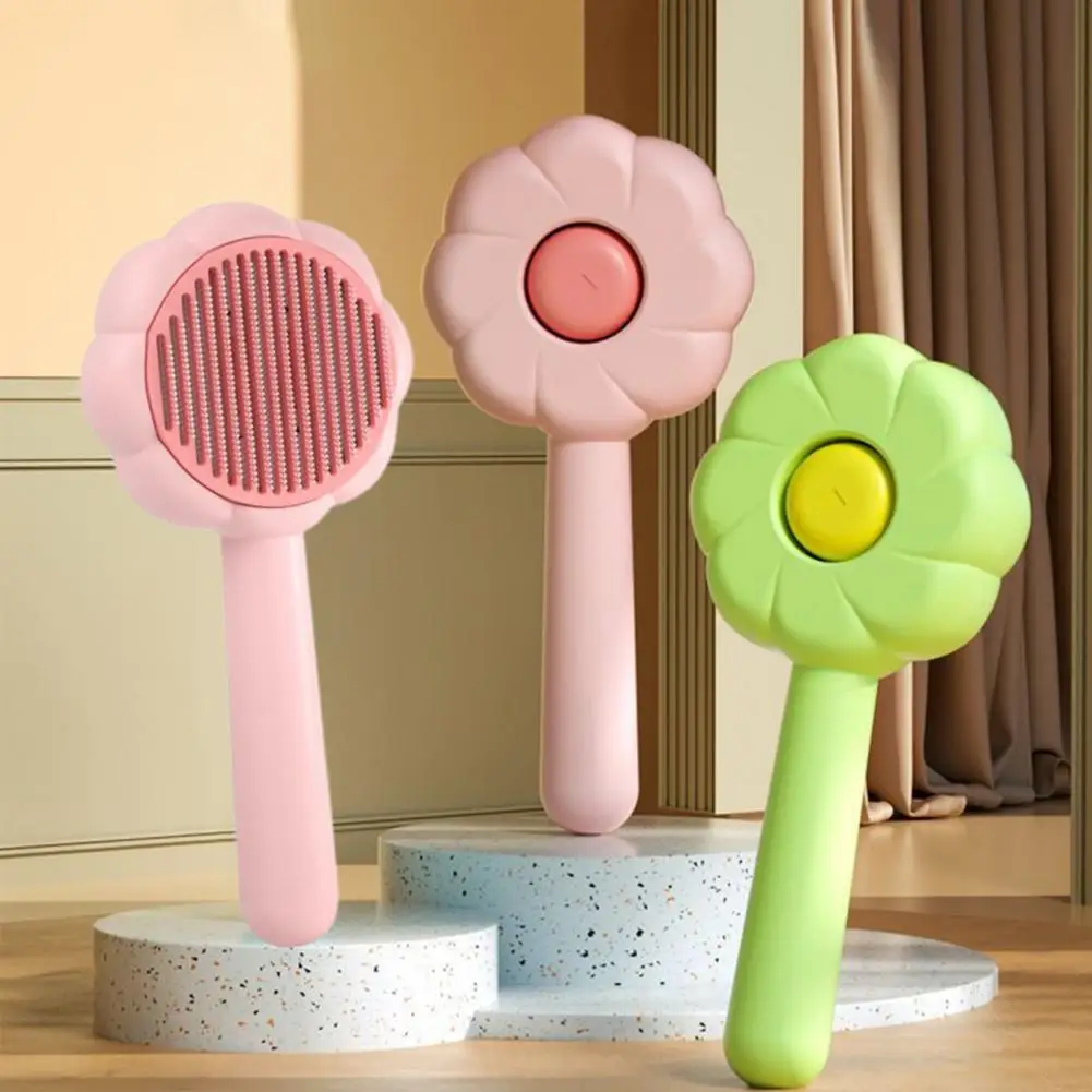 

Ultralight Cat Comb Non-Slip Safe Remove Loose Shed Fur Cat Comb Compact Dog Brush Pet Supplies