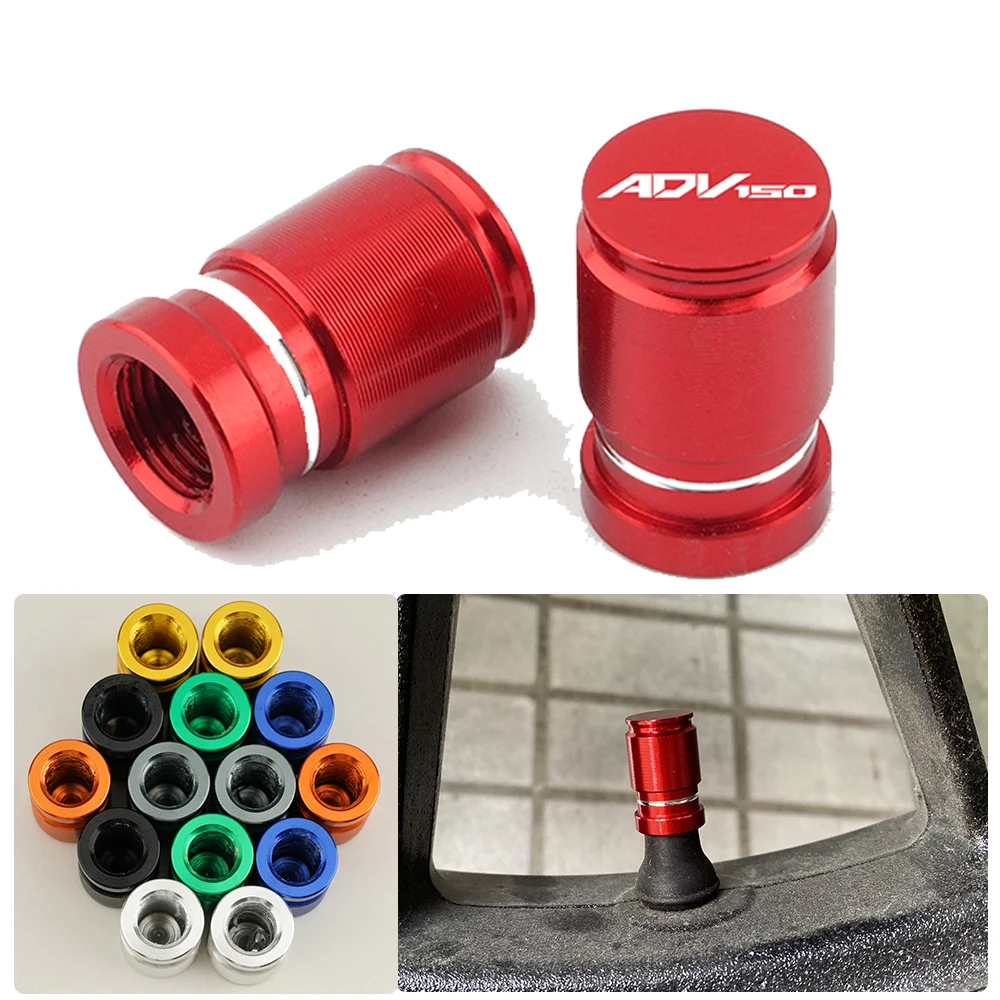 

For HONDA ADV 150 ADV150 2019 2020 2021 2022 Motorcycle CNC Accessories Wheel Tire Valve Air Port Stem Cover Cap Plug
