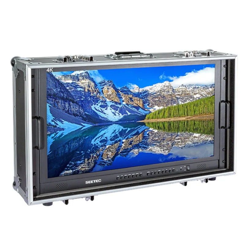 

Seetec 4K280-9HSD-CO 28 Inch 4K Broadcast Monitor for CCTV Monitoring Making Movies Ultra HD Carry-on LCD Director Monitor