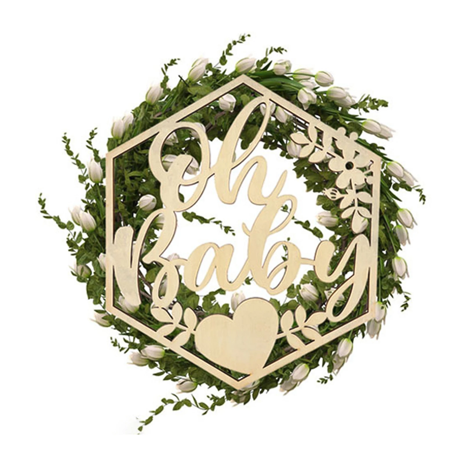 

Деревянный знак Oh Baby Shower, круглый знак, украшения вечерние, деревянный баннер для будущей мамы, деревянный знак для будущей мамы, товары для ...