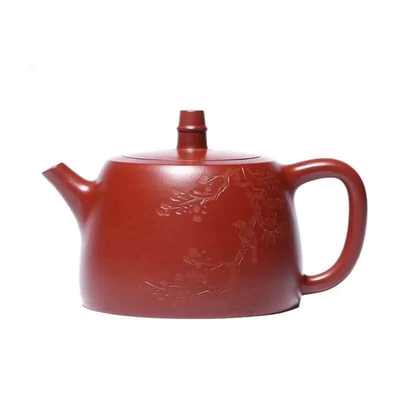 

200ml Classic Yixing Purple Clay Teapots Raw Ore Dahongpao Zisha Tea Pot Home Ball Hole Filtration Beauty Kettle Tea Set Gifts