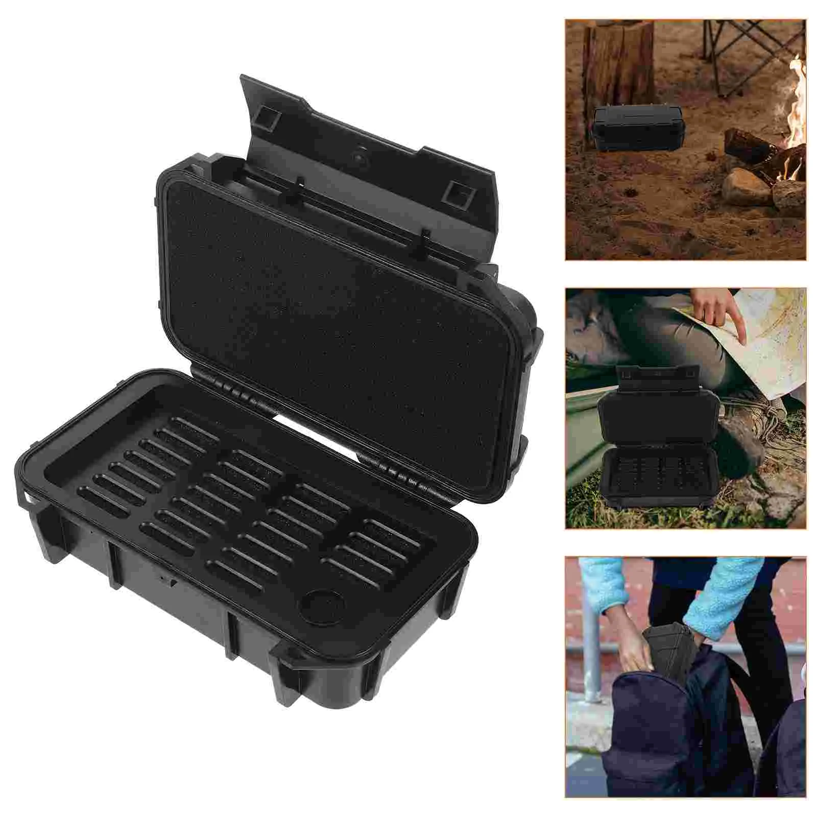 

Survival Airtight Small Shockproof Simple Excellent Double-Layer Safe Tool Camping Carrying Case Carrying Case For Outdoor