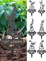plant tags garden gnome plant nursery label hanging tree markers seedling plant fruit trees signs card classification tool