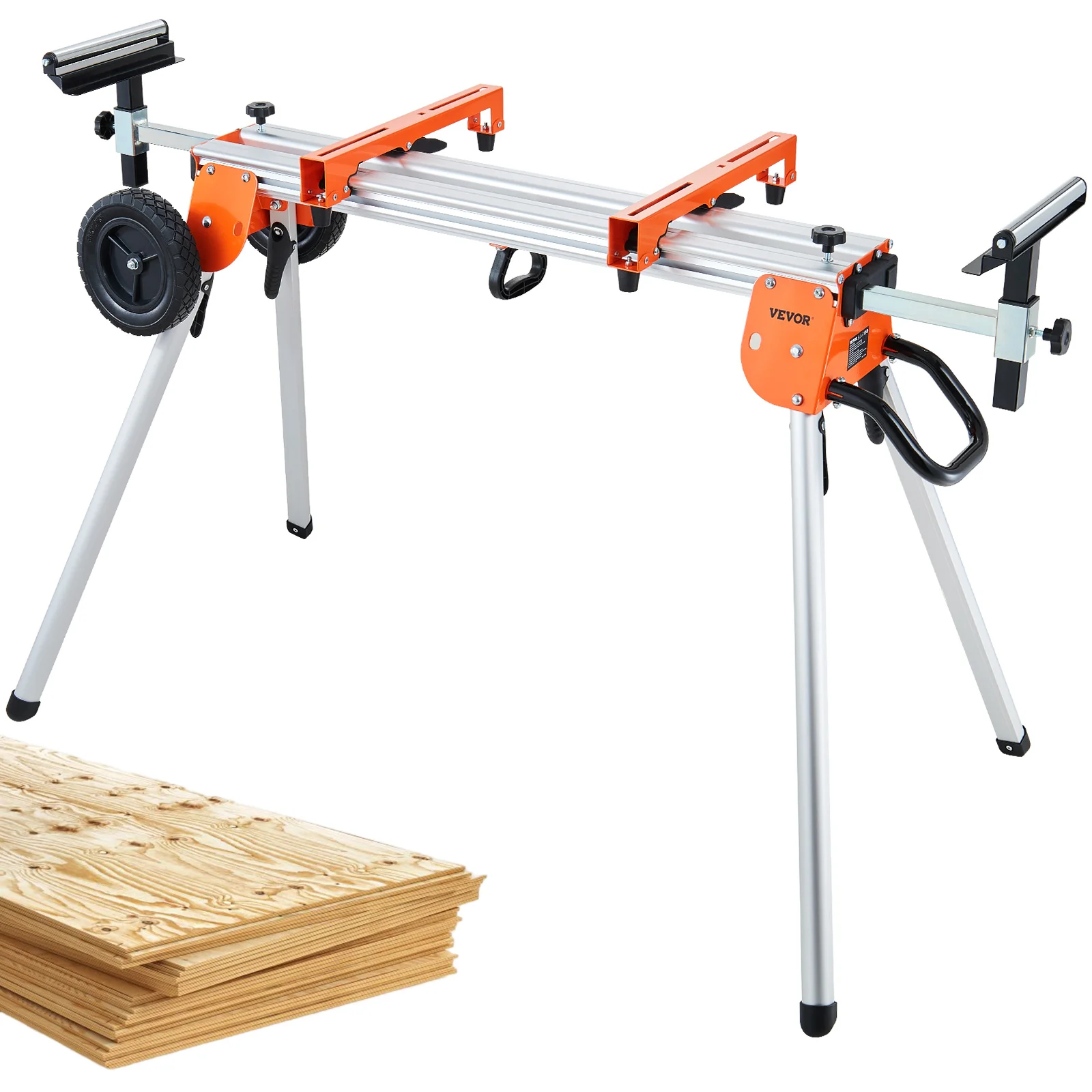 Stand With One-piece Mounting Brackets Sliding Rail 500lbs L