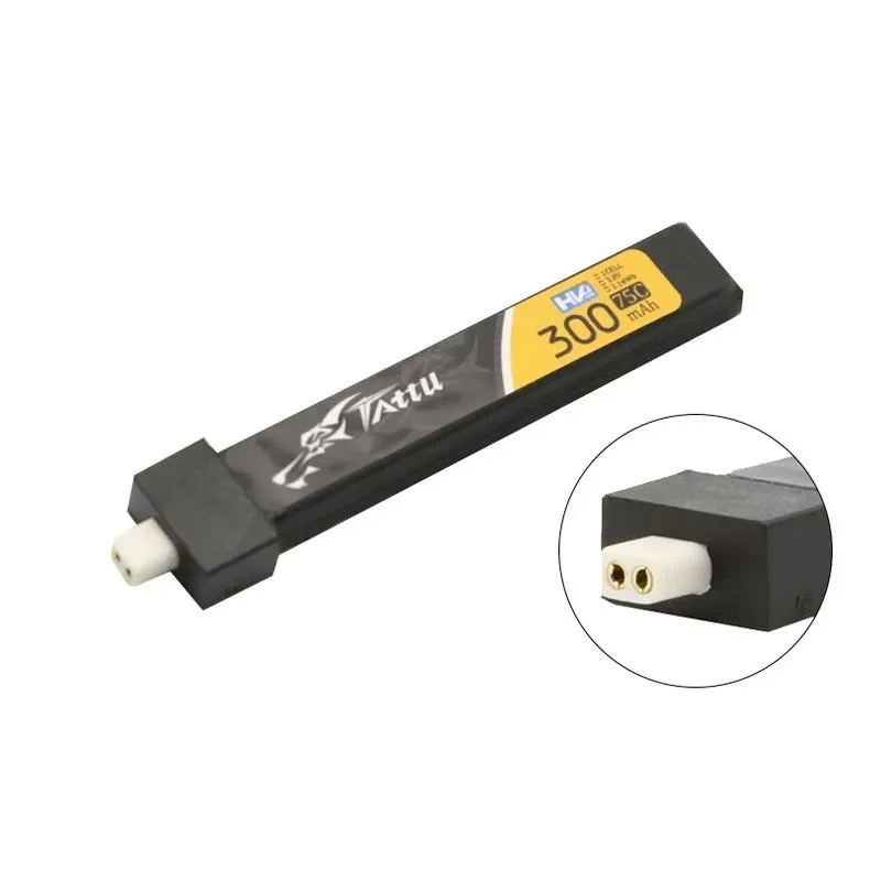 1-10 шт. обновление TATTU 75C 1S 300 мАч 3 8 В Lipo аккумулятор для радиоуправляемого