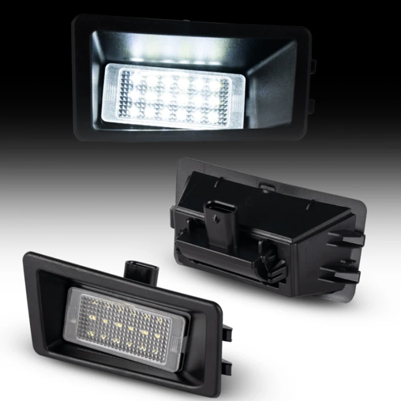 

2 шт. для Ford Bronco Sport 2021-2023 светодиодные фонари заднего номера номерного знака лампы 6000K Canbus автомобильные аксессуары OEM # М1ПЗ-13550-А