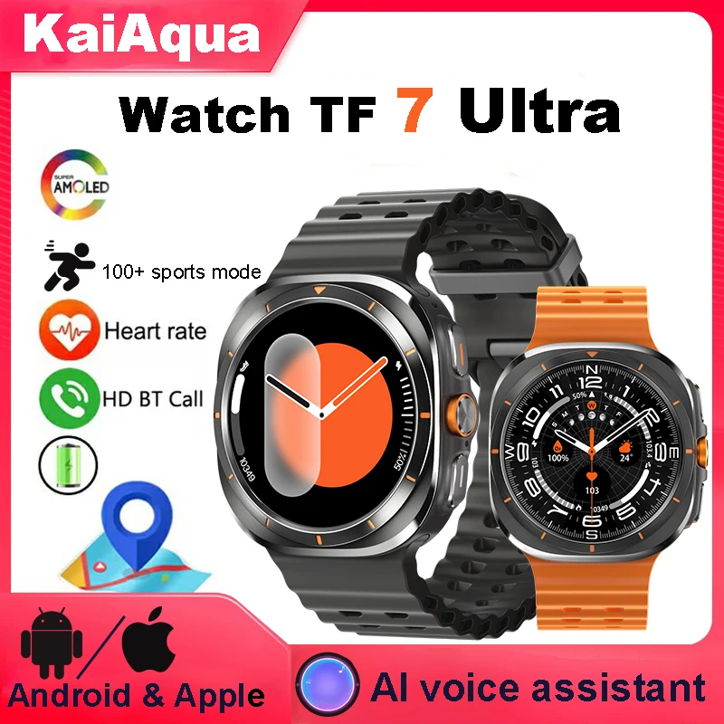 Смарт-часы Samsung 2024 AMOLED-дисплей Фитнес-трекер Унисекс Монитор Здоровья С Функцией