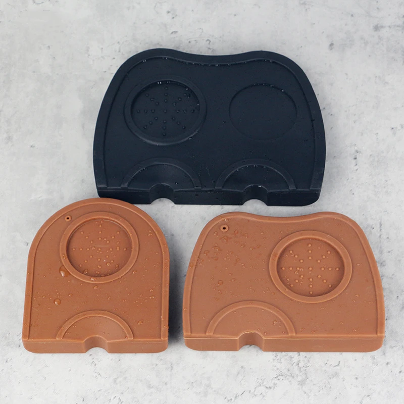 

Home Bar Coffee Machine Handle Pad Anti-slip Manual Coffee Pressing Pad Silicone Compressor Filling Base Tamping Mat 2023 New