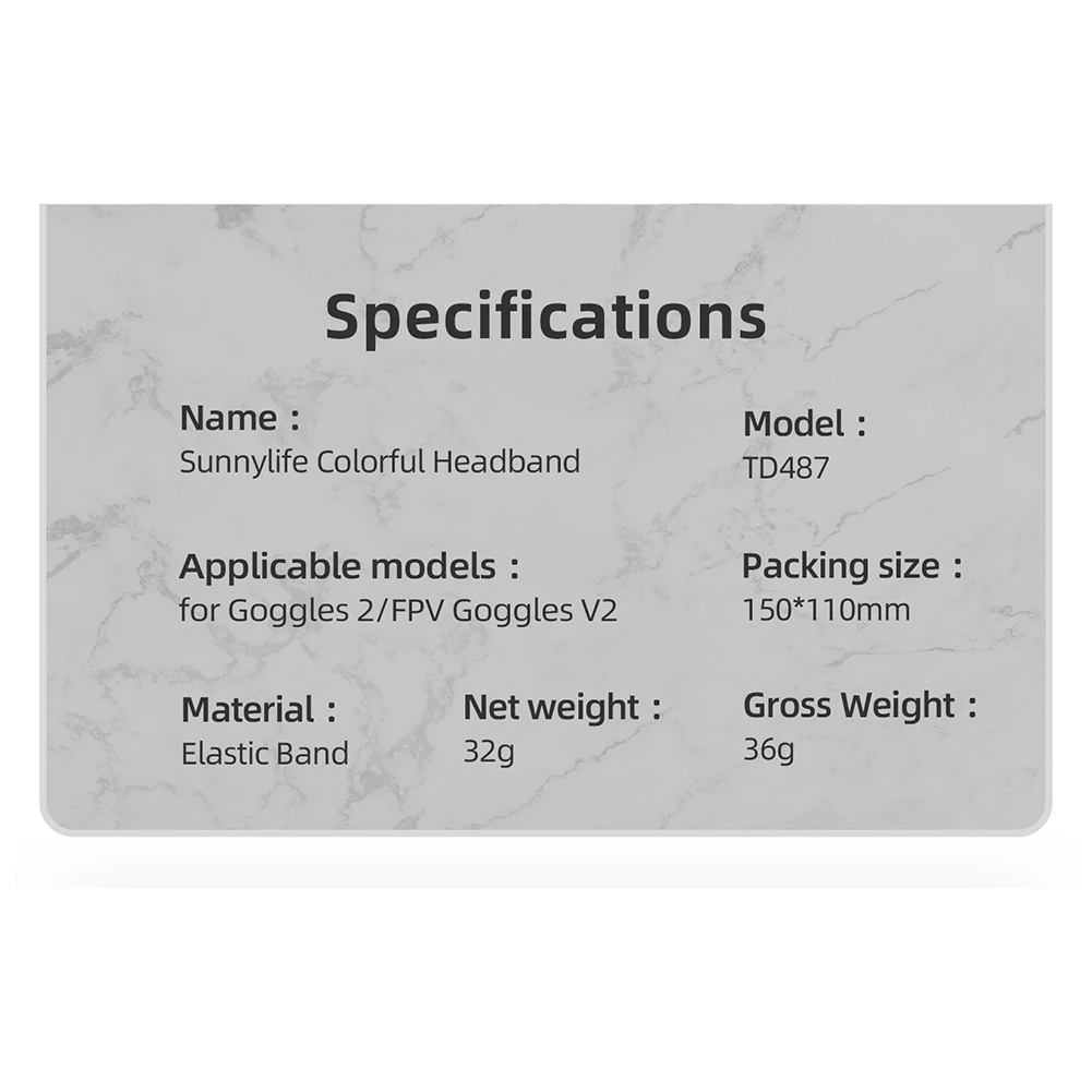 

SUNNYLIFE Adjustable Head Strap Band for DJI Avata FPV Goggles V2 Face Plate Replacement Kit for DJI FPV Combo ,Red