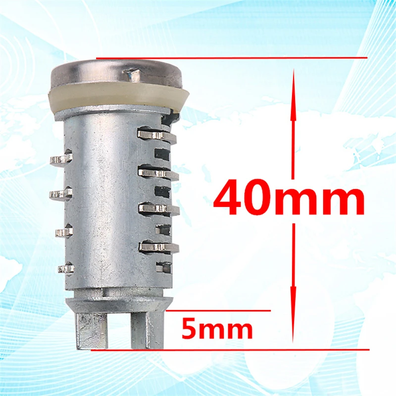 Оригинальный цилиндрический Левый дверной замок для Fiat Ducato (старый) с 2 ключами