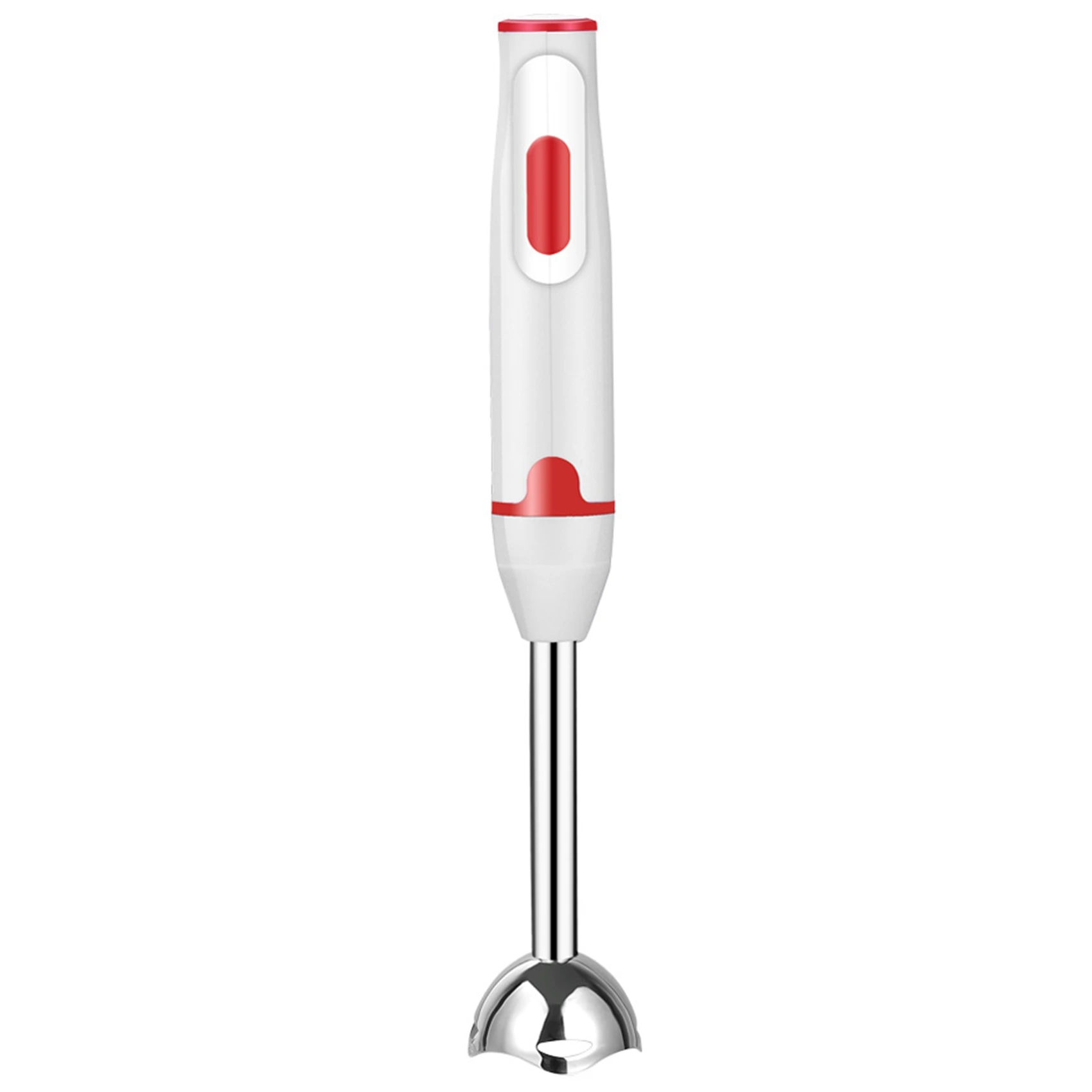 Immersion Hand Stick Blender Electric Food Vegetable Grinder Hand-Held Cooking Complementary Food Machine EU Plug Red