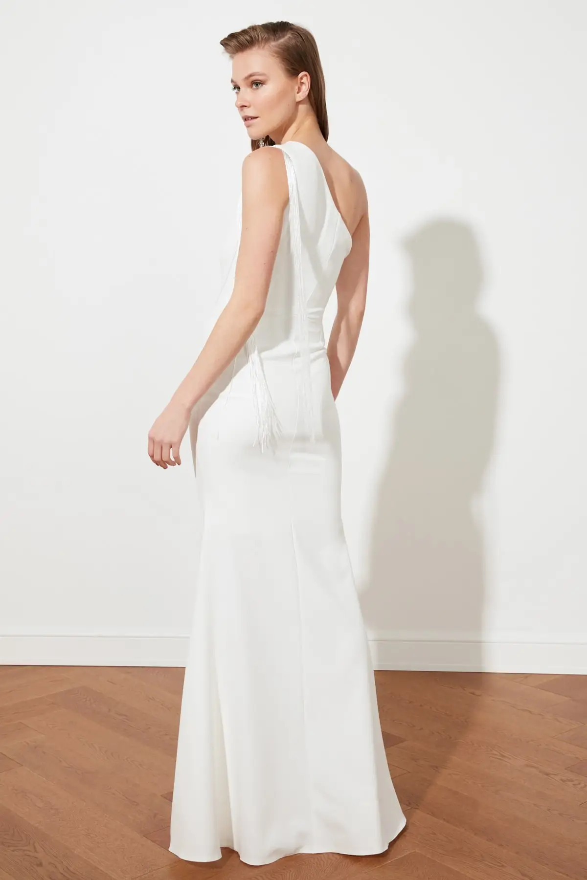 

Trendyol Tassel Detail Evening Dress & Prom Gown TPRSS21AE0071