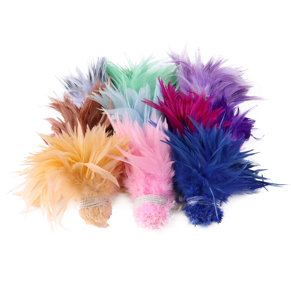 

15-20 CM Real Pheasant Feathers for Crafts Jewelry Making Fly Tying Decoration Accessories Rooster Plumes 800-1000 PCS/Bundle