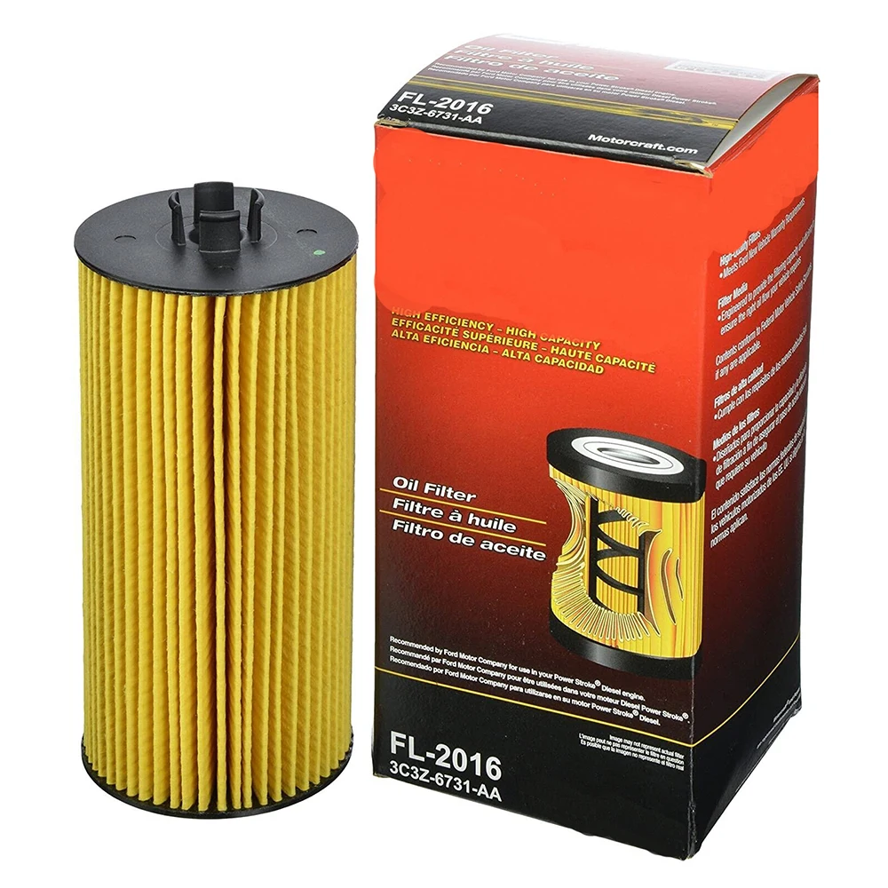 

Oil Filter FL2016 3C3Z-6731-AA For Ford 03-07 6.0L 08-10 6.4L Powerstroke F350/6.0 OX783D F250 F450 F550