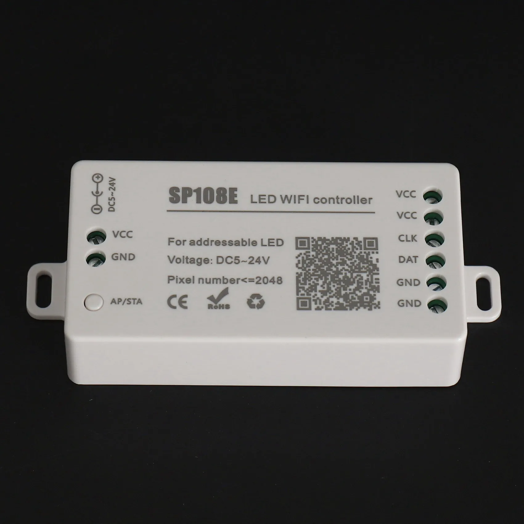 Фото A27F-2X SP108E LED Wi-Fi контроллер Magic Controller для светодиодных лент WS2812B, WS2813 и других модулей, умное беспроводное управление через приложение для iOS 10/Android №4
