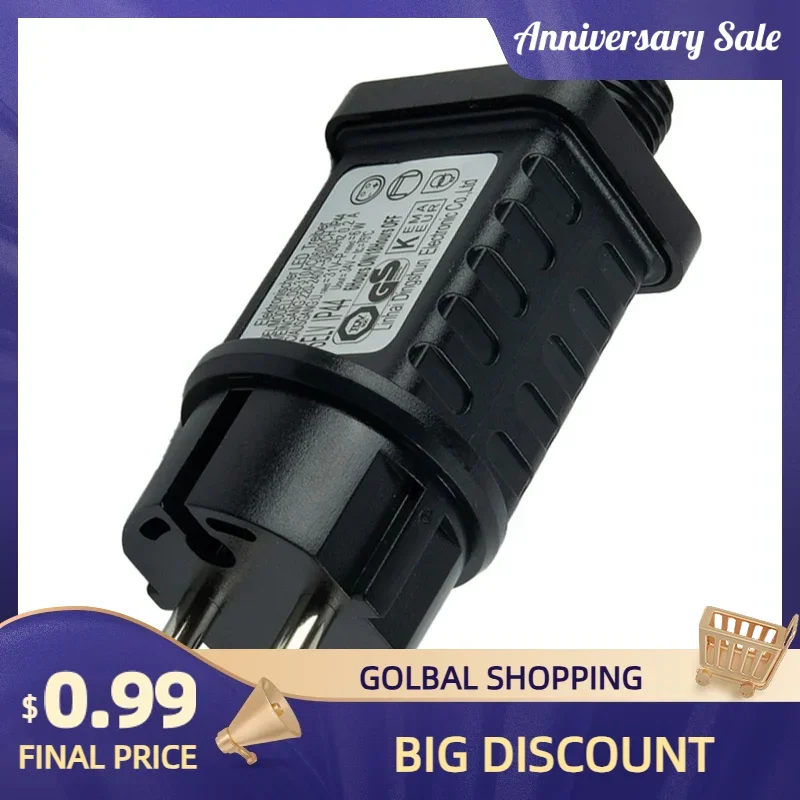 

Светодиодный трансформатор 6 Вт для гирлянд