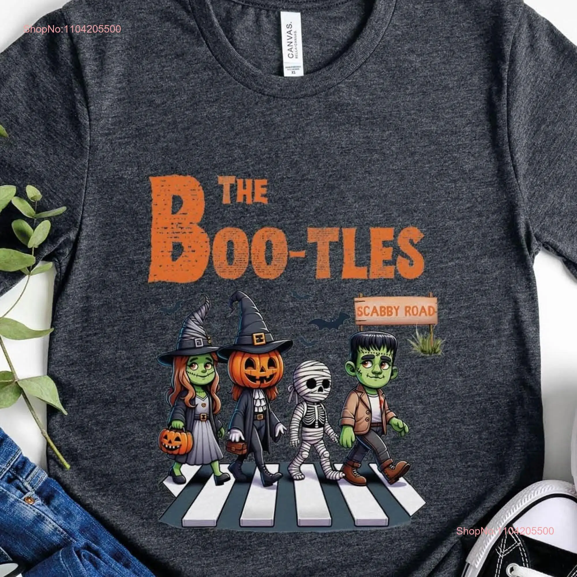 Футболка BOOTLES милая футболка Boo на Хэллоуин пародия жуткий Scabby Road Music Lover с