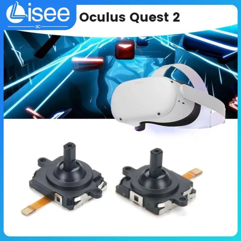 

For Oculus Quest2 Durable Replacement Joystick Sensitive 3d Analog Joystick Repair Worn Compatible Joystick Repair Parts Abs