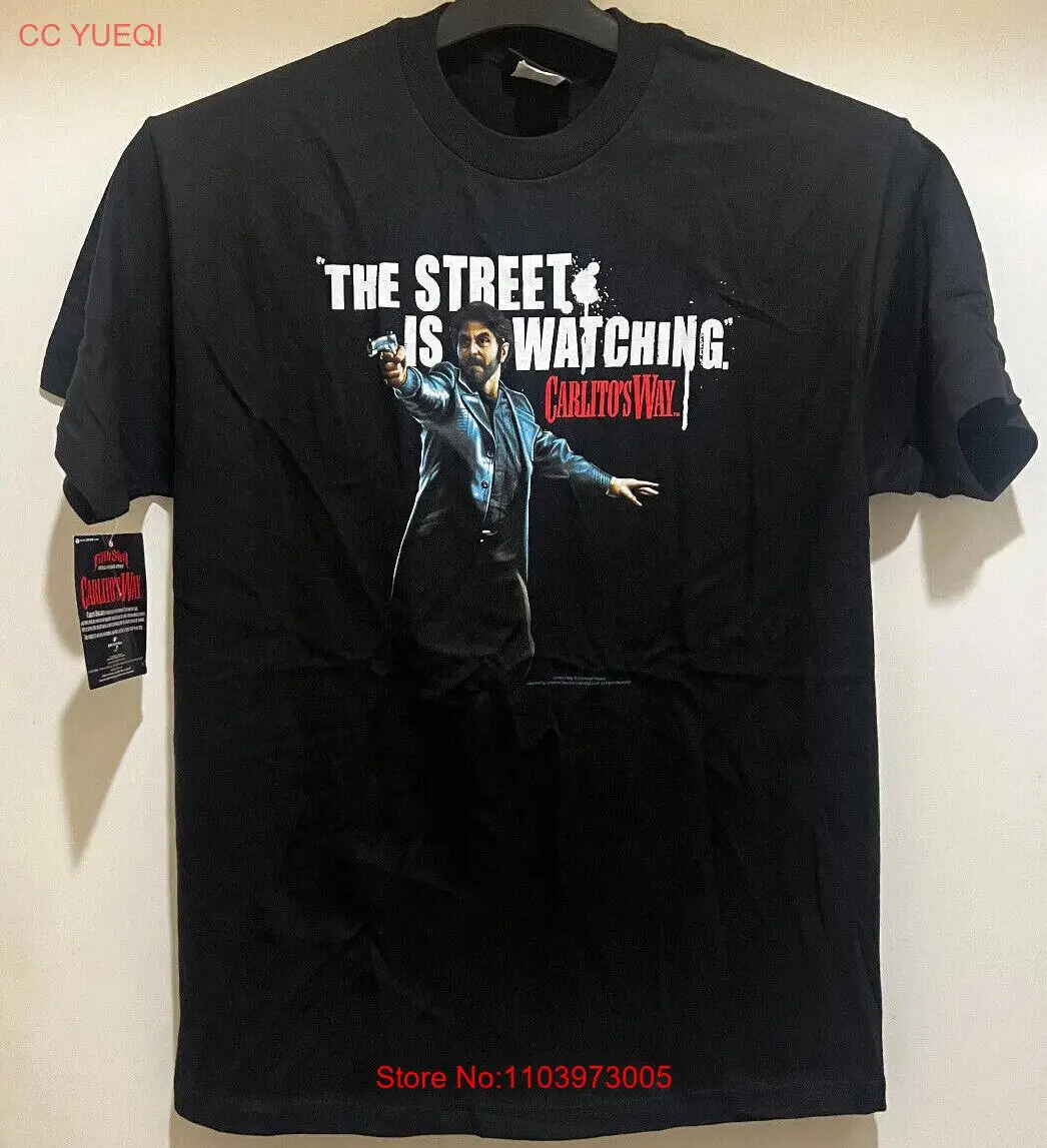 Винтажная Футболка carlito's WAY футболка PACINO Улица смотрит-Новинка