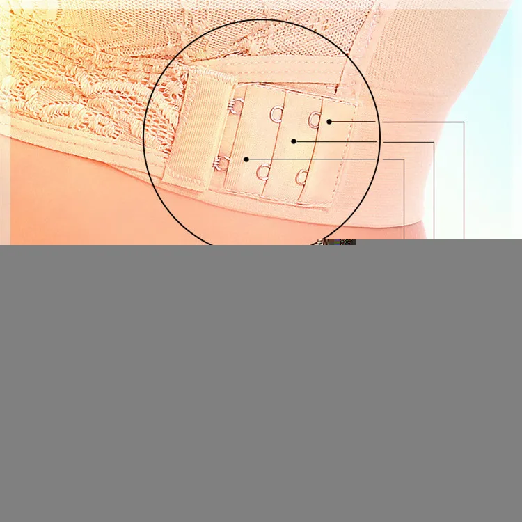 New Women Underwear Sexy Lingerie Lingerie Lace Solid Color Cross Side Buckle Without Rims Gathered Sports Underwear Sleep Bra