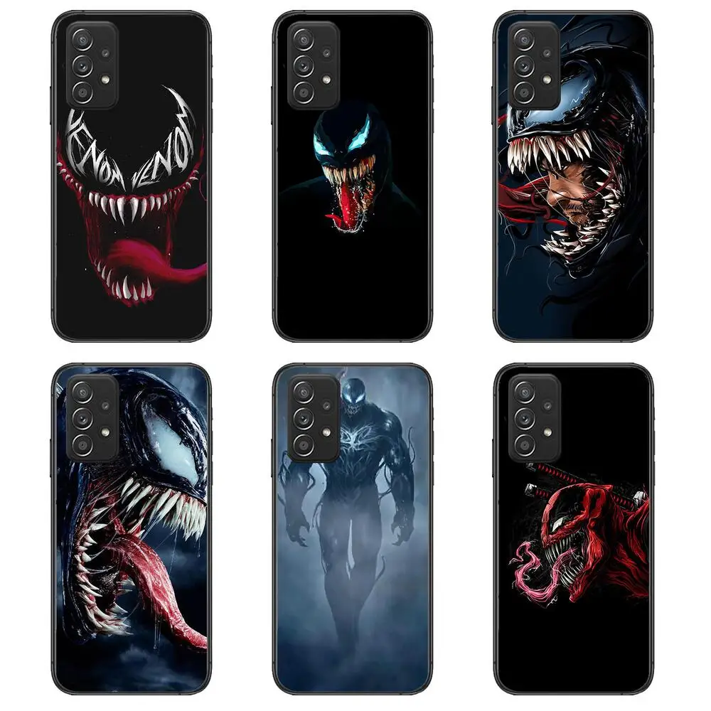 

Marvel venom for Samsung Galaxy A51 A50 A52 5G A20E A60 A20S A71 A40 A40S A90 A70 A32 A30 A70 A21S phone case