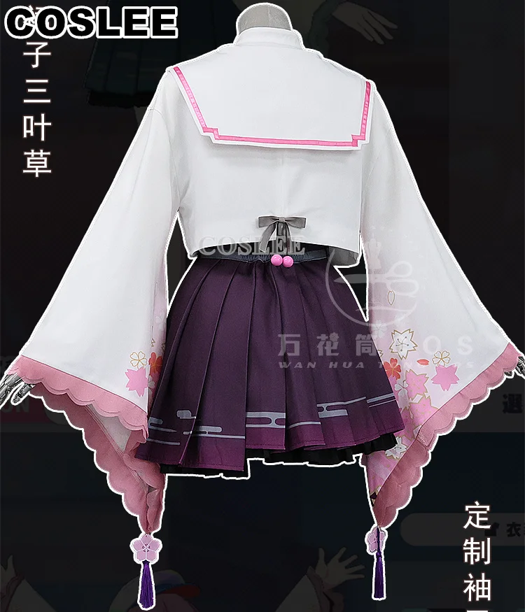COSLEE Project Sekai Kusanagi Nene Otori Emu Косплей Костюм PJSK Прекрасная ежемесячная карта Кимоно